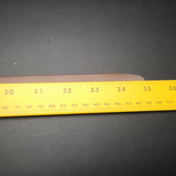 Florsheim Made in Italy Black Croco Grain Italian Leather Men's Size 30 Belt - Picture 8 of 8